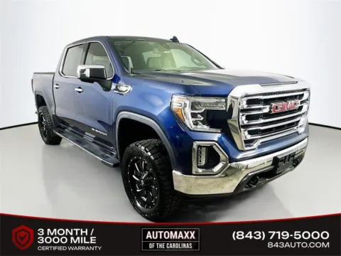 Blue 2021 GMC Sierra 1500 SLT for sale in Summerville, SC