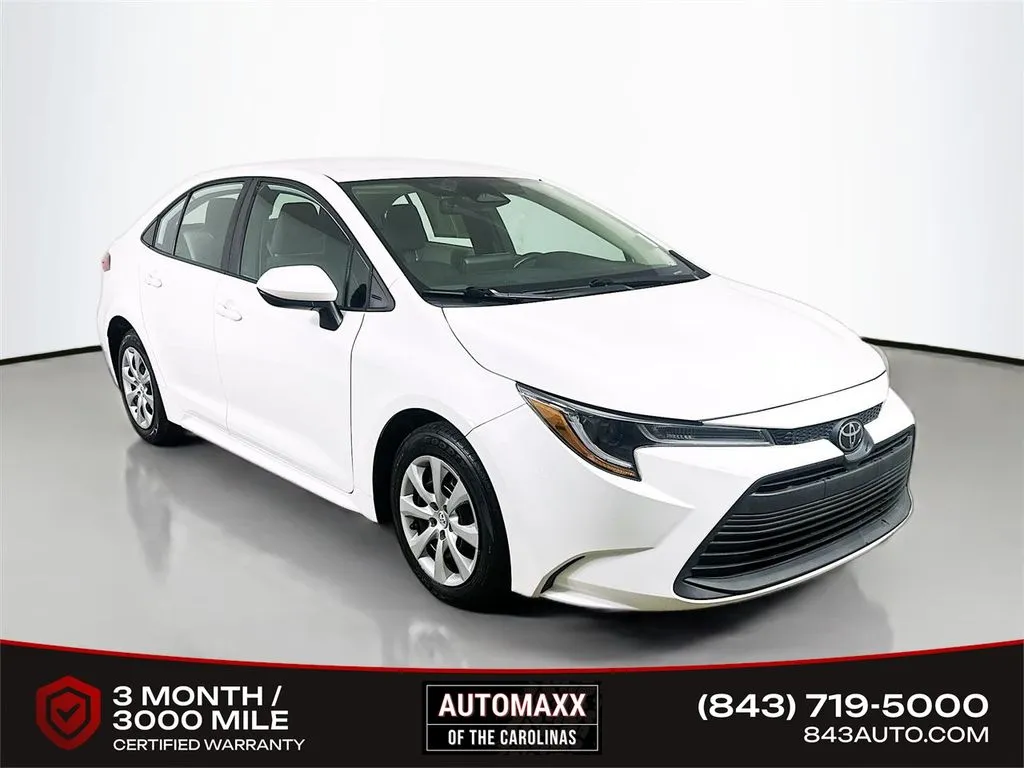 White 2023 Toyota Corolla LE for sale in Summerville, SC