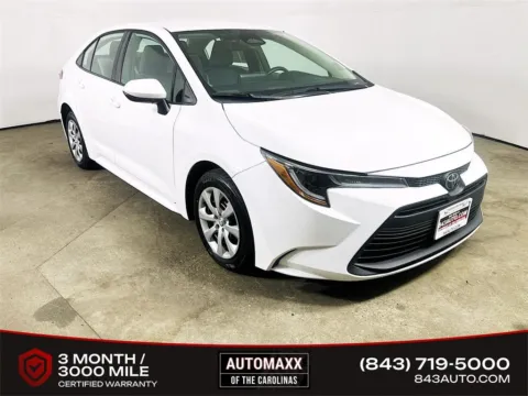 White 2023 Toyota Corolla LE for sale in Summerville, SC