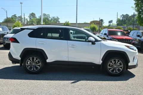 White 2022 Toyota RAV4 Hybrid XLE Premium for sale in Summerville, SC