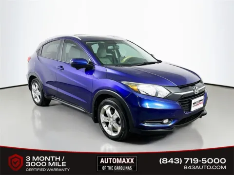 Blue 2017 Honda HR-V EX-L for sale in Summerville, SC
