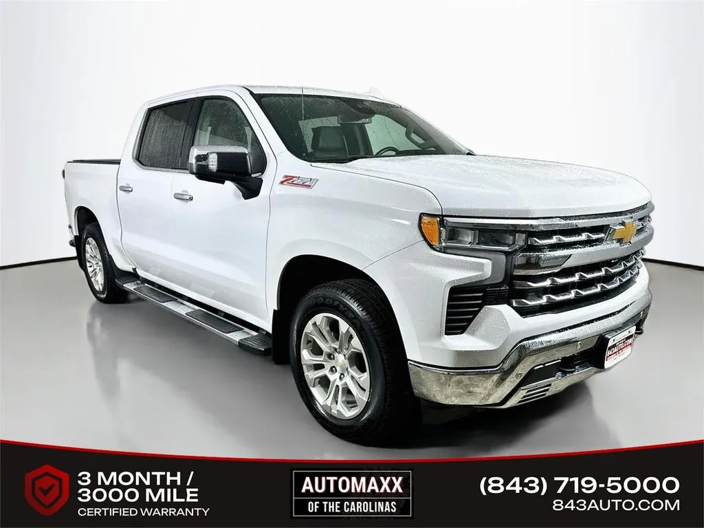 White 2024 Chevrolet Silverado 1500 LTZ for sale in Summerville, SC