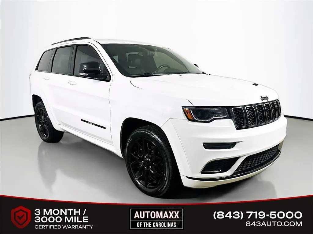 White 2021 Jeep Grand Cherokee Limited X for sale in Summerville, SC