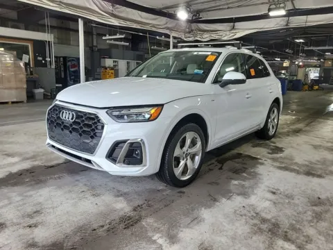 White 2023 Audi Q5 45 S line Premium for sale in Summerville, SC