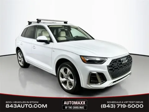 White 2023 Audi Q5 45 S line Premium for sale in Summerville, SC