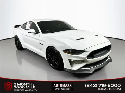 White 2020 Ford Mustang GT Premium for sale in Summerville, SC