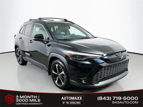 Black 2023 Toyota Corolla Cross Hybrid XSE for sale in Summerville, SC
