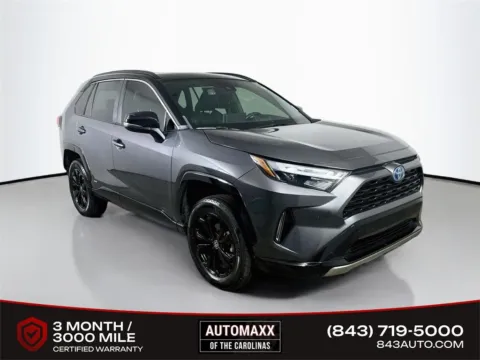 Black 2022 Toyota RAV4 Hybrid XSE for sale in Summerville, SC