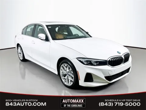 White 2025 BMW 3 Series 330i for sale in Summerville, SC