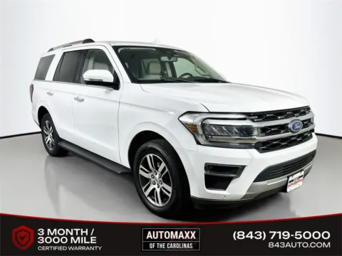 White 2024 Ford Expedition Limited for sale in Summerville, SC