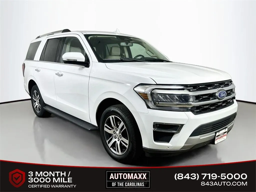 White 2024 Ford Expedition Limited for sale in Summerville, SC