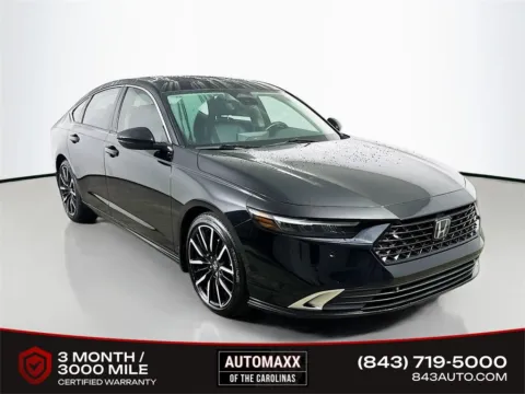 Black 2023 Honda Accord Hybrid Touring for sale in Summerville, SC