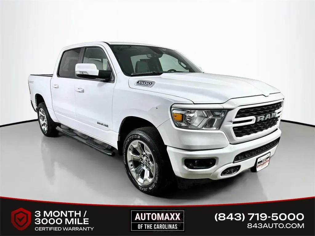 White 2022 Ram 1500 Big Horn/Lone Star for sale in Summerville, SC