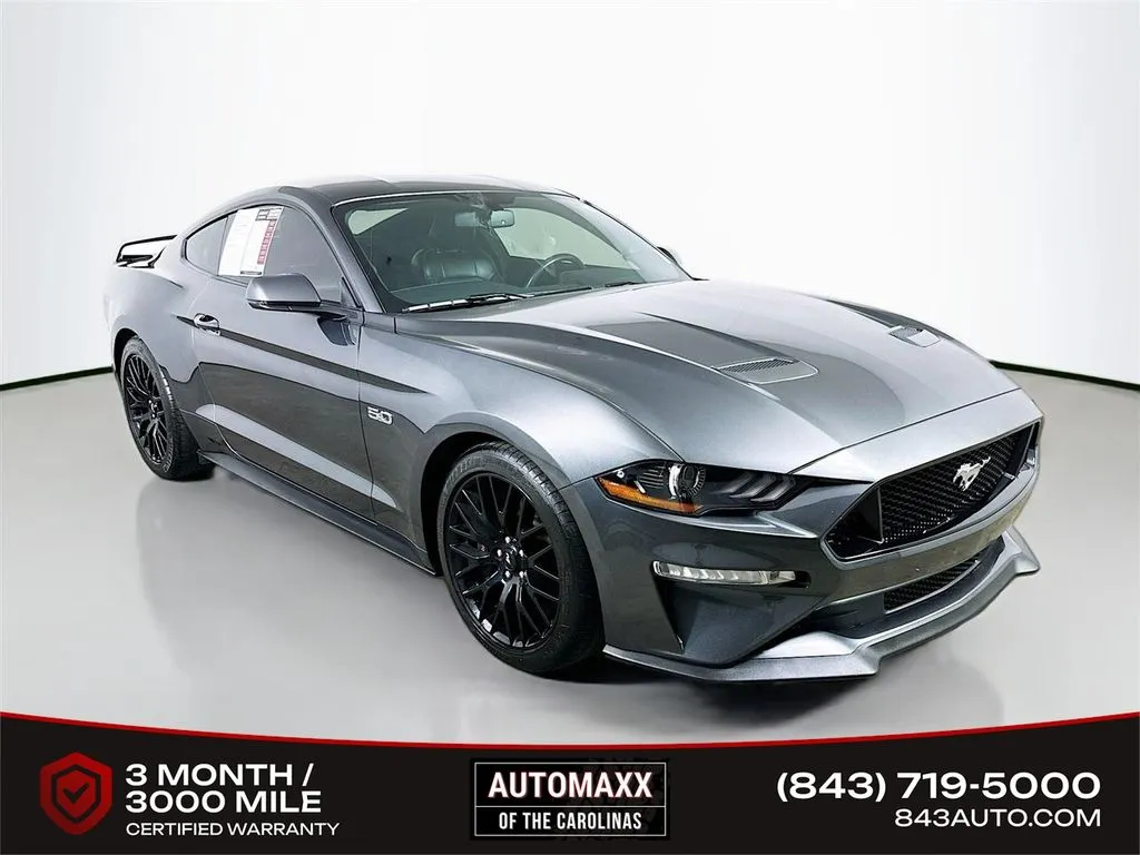 Gray 2019 Ford Mustang GT Premium for sale in Summerville, SC