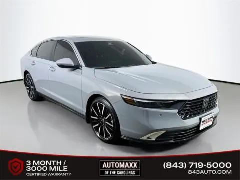 Gray 2025 Honda Accord Hybrid Touring for sale in Summerville, SC