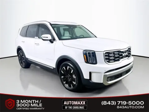 White 2023 Kia Telluride SX-Prestige for sale in Summerville, SC
