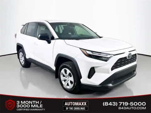 White 2025 Toyota RAV4 LE for sale in Summerville, SC