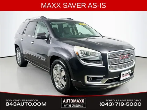 Gray 2013 GMC Acadia Denali for sale in Summerville, SC
