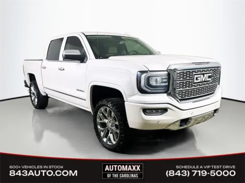 White 2016 GMC Sierra 1500 Denali for sale in Summerville, SC