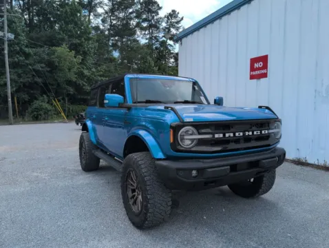 Blue 2021 Ford Bronco Outer Banks for sale in Summerville, SC