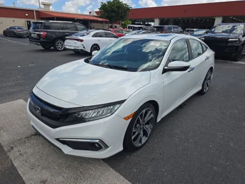 White 2019 Honda Civic Touring for sale in Summerville, SC