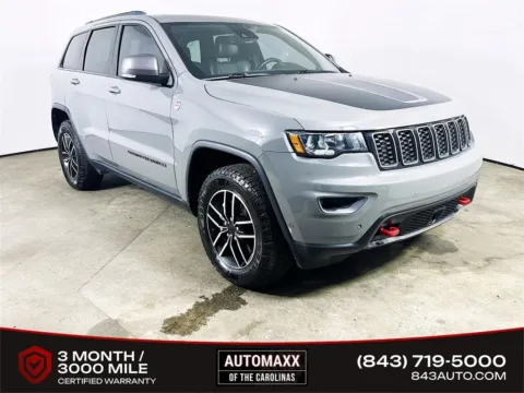 Gray 2021 Jeep Grand Cherokee Trailhawk for sale in Summerville, SC