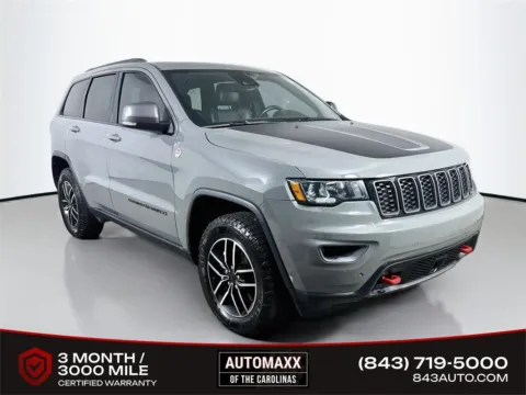 Gray 2021 Jeep Grand Cherokee Trailhawk for sale in Summerville, SC