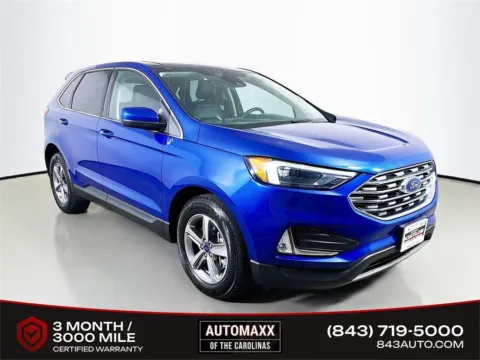 Blue 2022 Ford Edge SEL for sale in Summerville, SC
