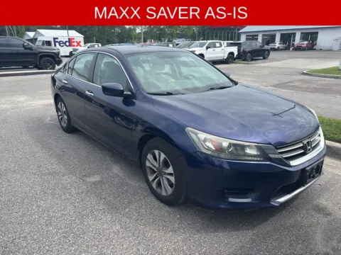 Black 2013 Honda Accord LX for sale in Summerville, SC