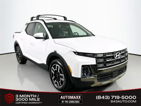 White 2025 Hyundai Santa Cruz Limited for sale in Summerville, SC