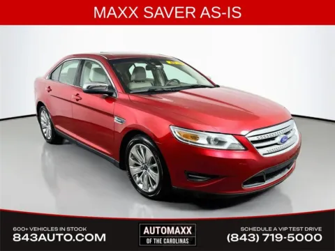 Red 2012 Ford Taurus Limited for sale in Summerville, SC