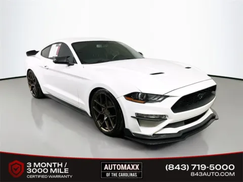 White 2020 Ford Mustang EcoBoost for sale in Summerville, SC