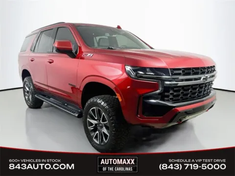 Red 2021 Chevrolet Tahoe Z71 for sale in Summerville, SC
