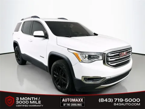 White 2019 GMC Acadia SLT-1 for sale in Summerville, SC