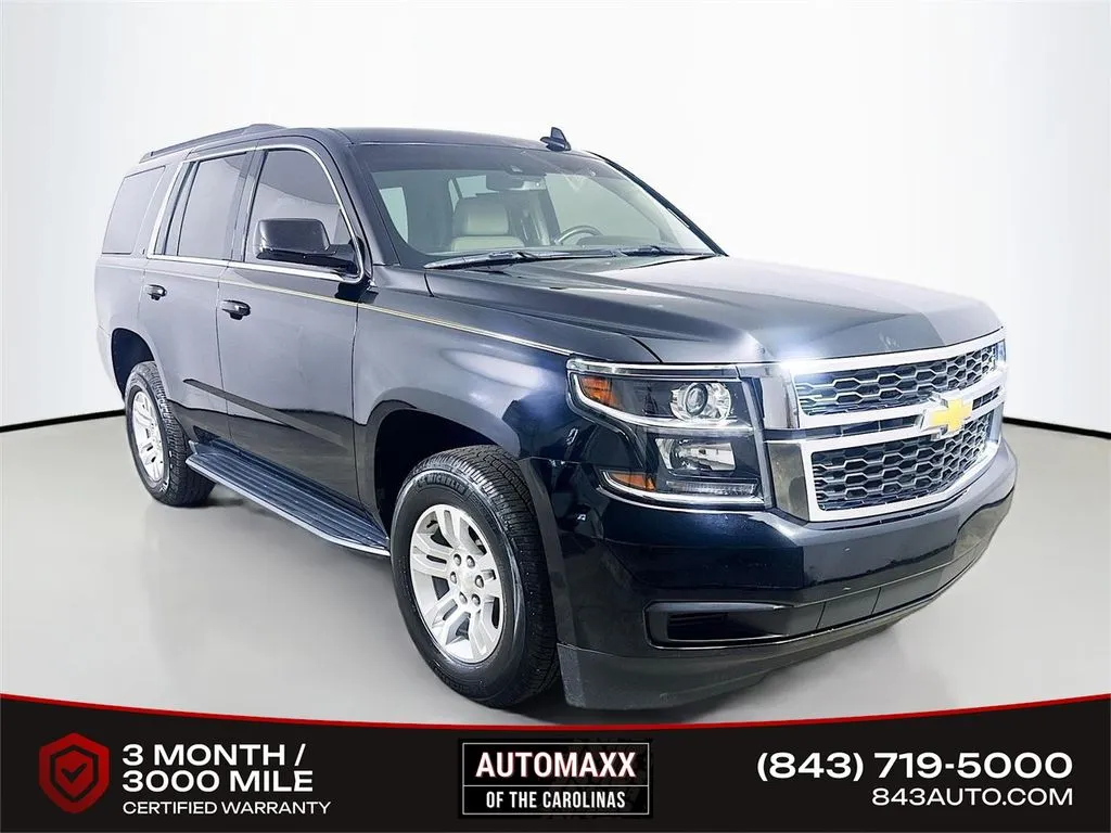 Black 2020 Chevrolet Tahoe LT for sale in Summerville, SC