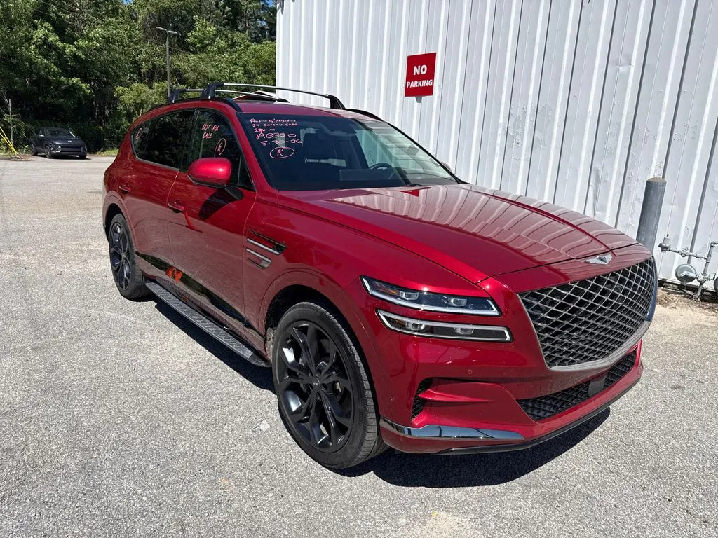 Red 2024 Genesis GV80 3.5T Prestige Signature for sale in Summerville, SC