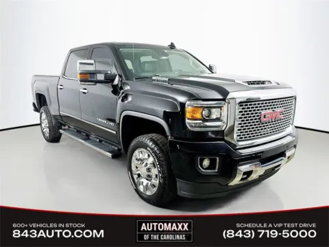Black 2017 GMC Sierra 2500HD Denali for sale in Summerville, SC