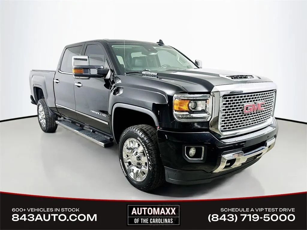Black 2017 GMC Sierra 2500HD Denali for sale in Summerville, SC