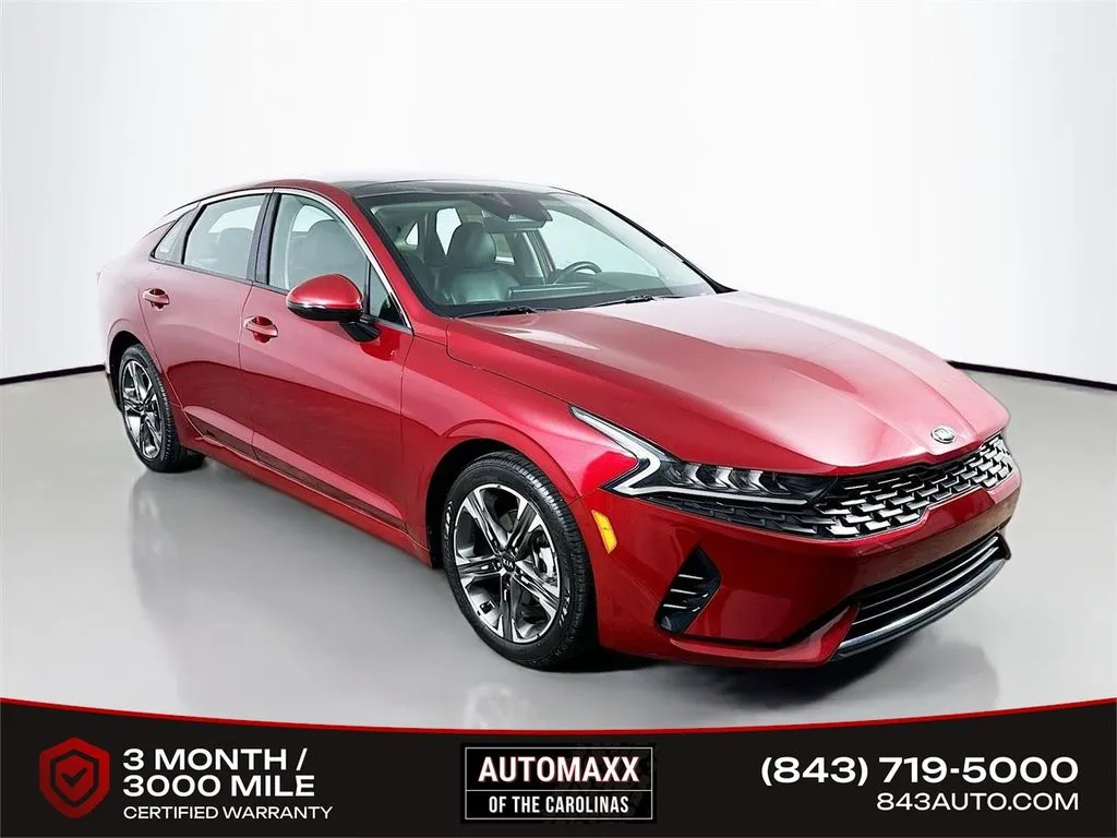 Red 2021 Kia K5 EX for sale in Summerville, SC