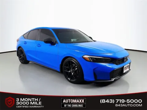 Blue 2025 Honda Civic Sport for sale in Summerville, SC