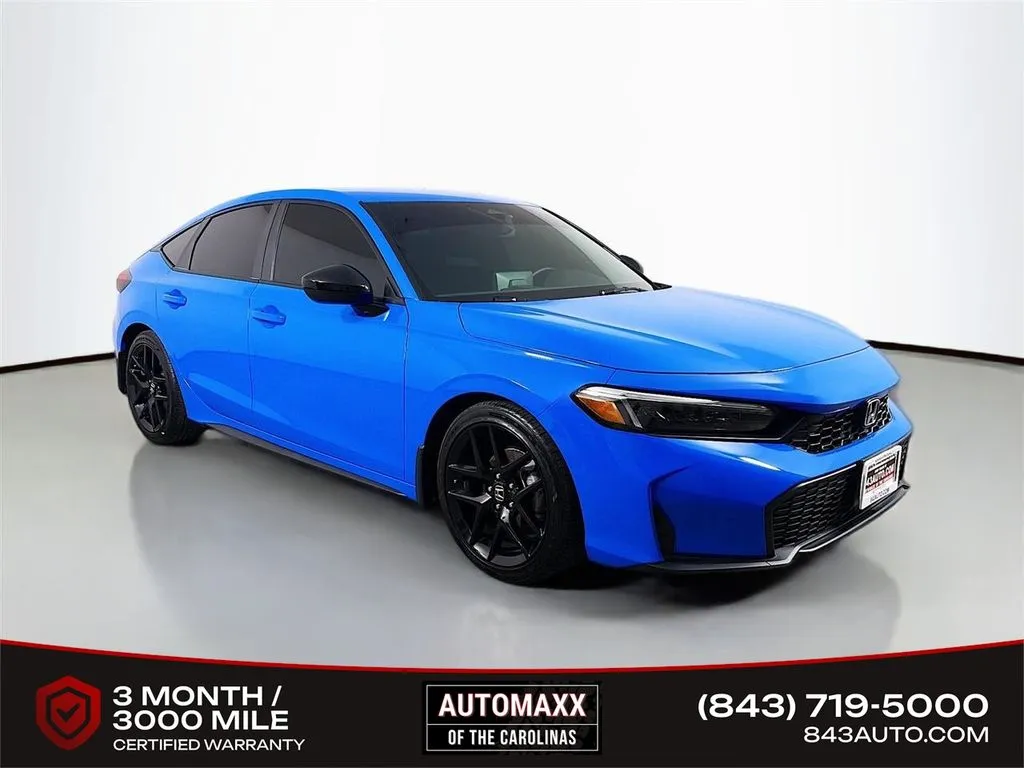 Blue 2025 Honda Civic Sport for sale in Summerville, SC