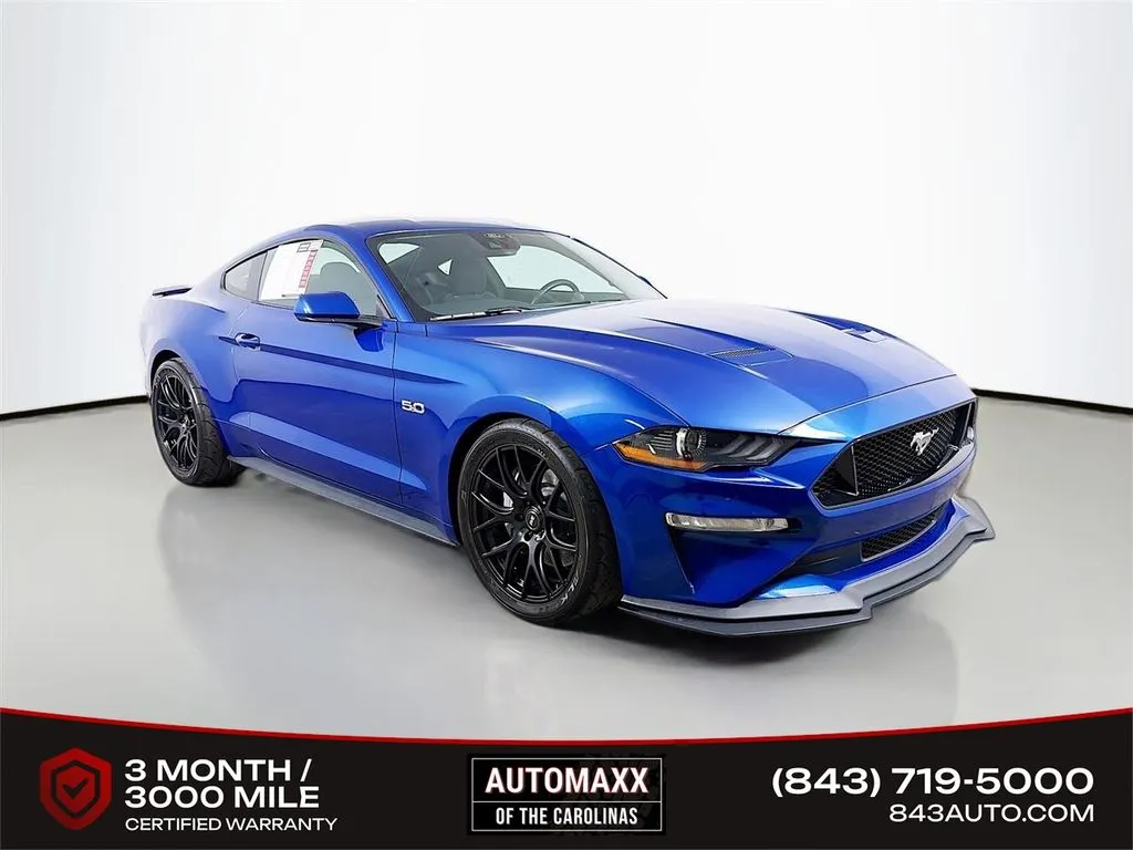 Blue 2022 Ford Mustang GT for sale in Summerville, SC