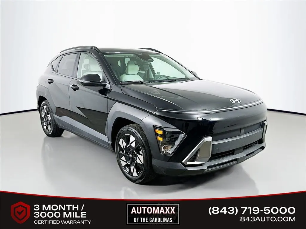 Black 2025 Hyundai Kona SEL for sale in Summerville, SC