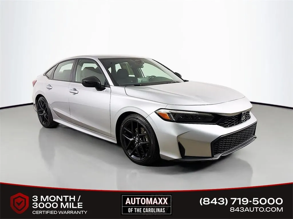 Silver 2025 Honda Civic Sport for sale in Summerville, SC