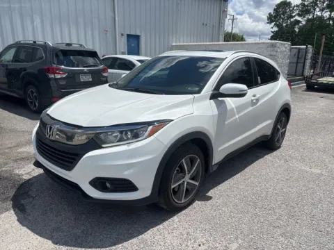 White 2021 Honda HR-V EX-L for sale in Summerville, SC