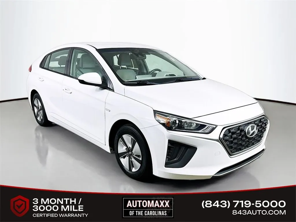 White 2020 Hyundai Ioniq Hybrid Blue for sale in Summerville, SC