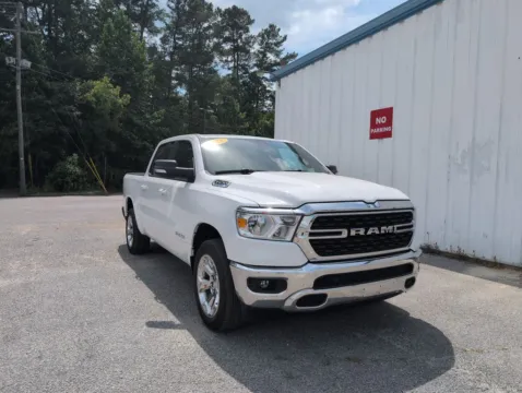 White 2022 Ram 1500 Big Horn/Lone Star for sale in Summerville, SC