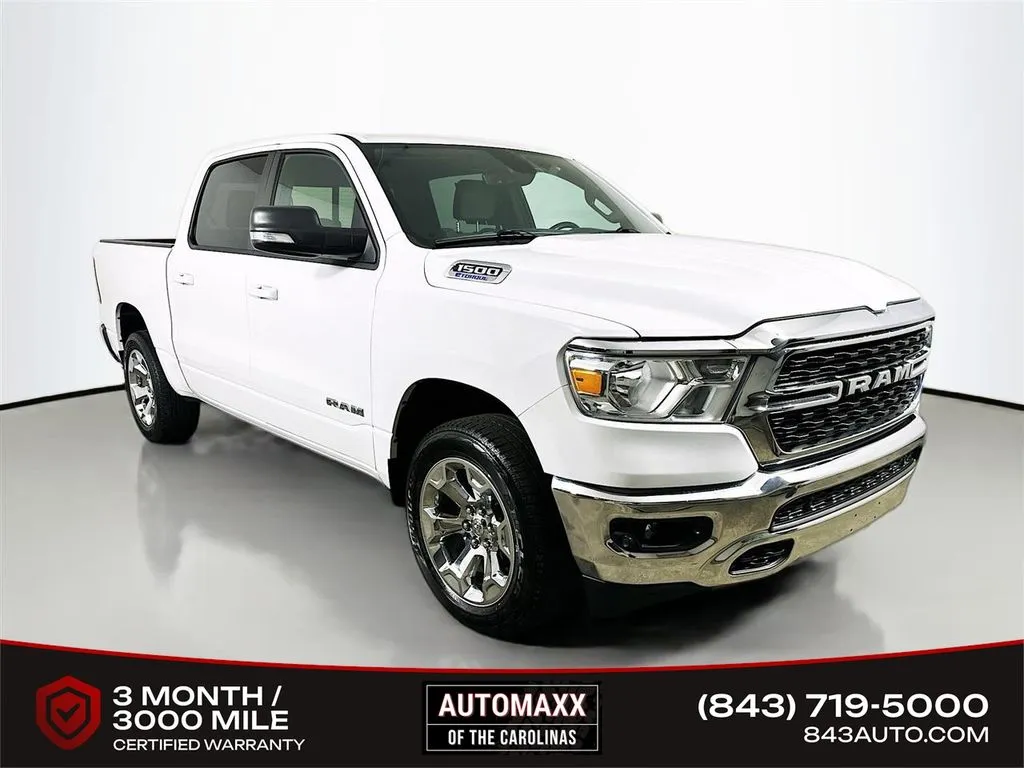 White 2022 Ram 1500 Big Horn/Lone Star for sale in Summerville, SC