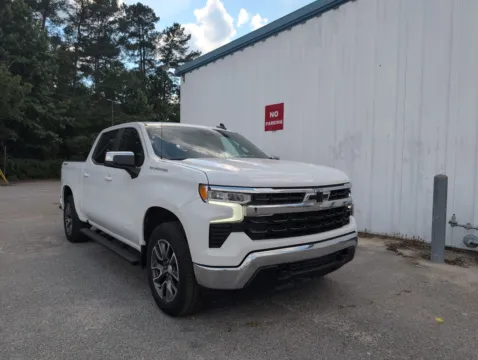 White 2024 Chevrolet Silverado 1500 LT for sale in Summerville, SC
