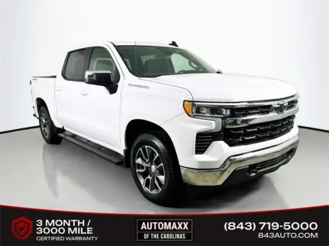 White 2024 Chevrolet Silverado 1500 LT for sale in Summerville, SC